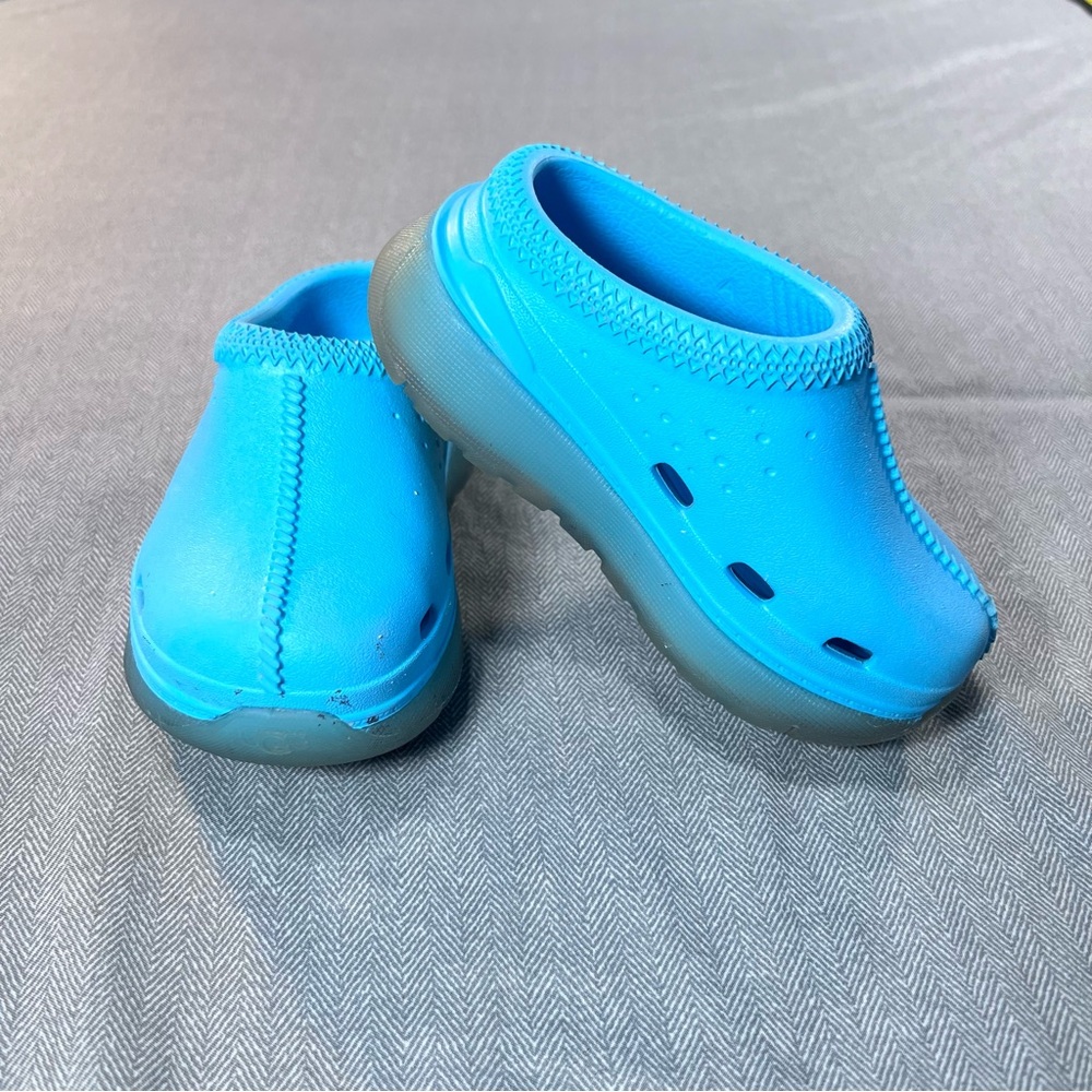 UGG Kids Toddler T6 Tasman Bright Blue Sport Slip Ons